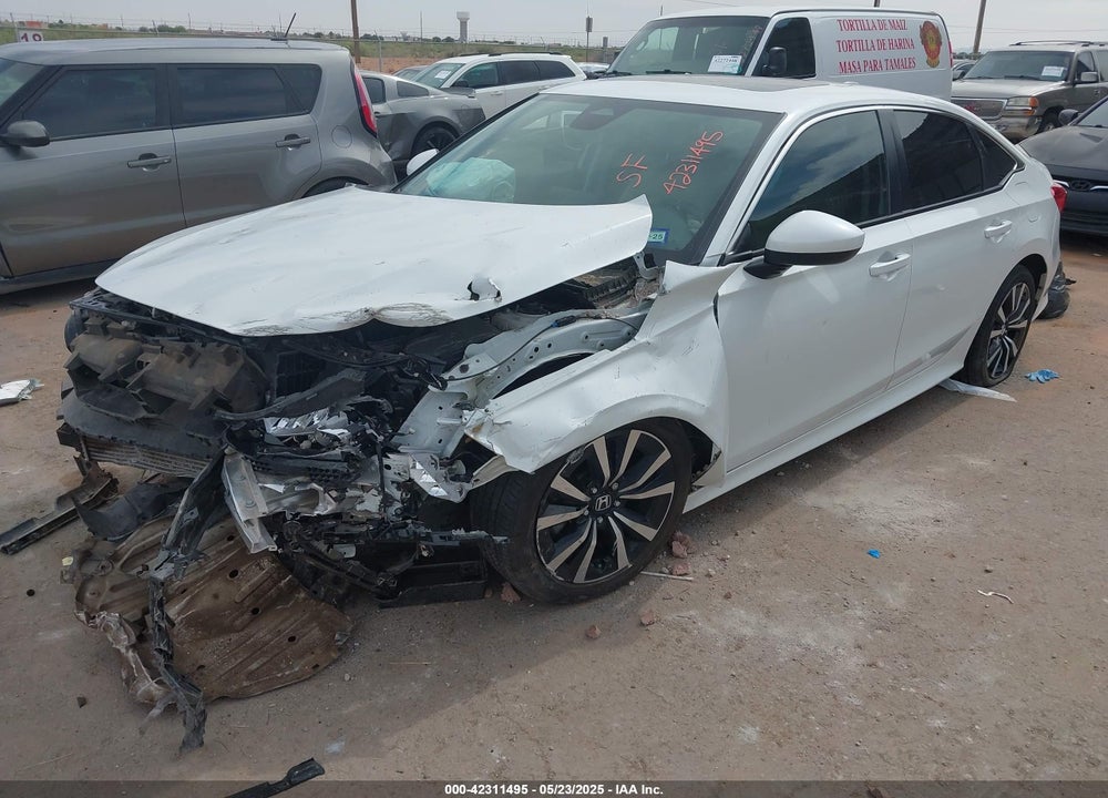 2022 HONDA CIVIC EX VIN: 2HGFE1F77NH325514