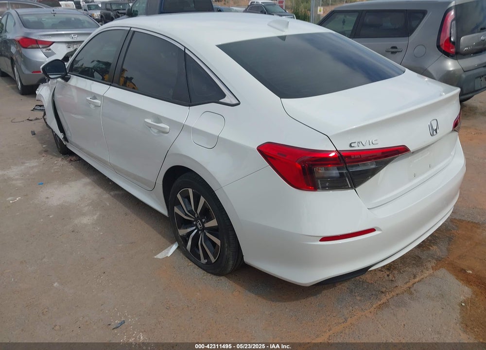 2022 HONDA CIVIC EX VIN: 2HGFE1F77NH325514