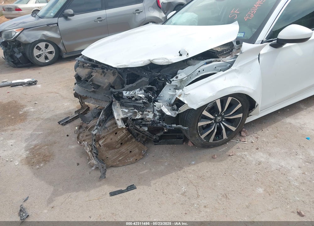 2022 HONDA CIVIC EX VIN: 2HGFE1F77NH325514