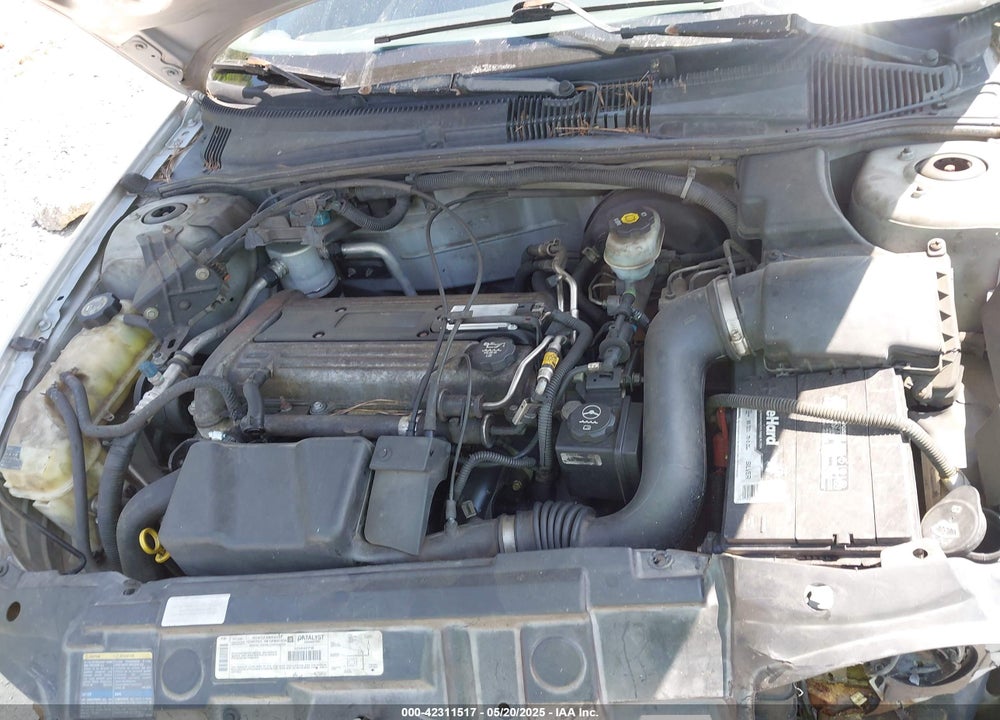 2003 CHEVROLET CAVALIER LS SPORT VIN: 1G1JH12F637336048