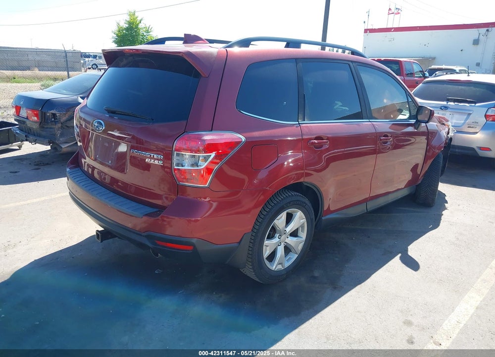 2016 SUBARU FORESTER 2.5I LIMITED VIN: JF2SJARC7GH568512
