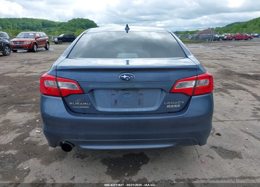 2016 SUBARU LEGACY 2.5I LIMITED VIN: 4S3BNAN66G3003314