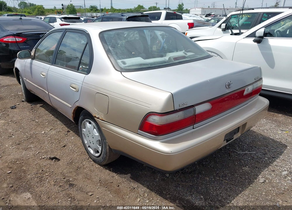 1996 TOYOTA COROLLA DX VIN: 1NXBB02E1TZ459185