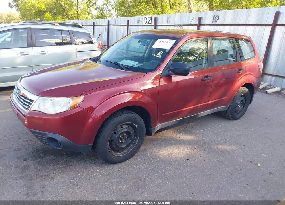 2009 SUBARU FORESTER VIN: JF2SH61619H732192