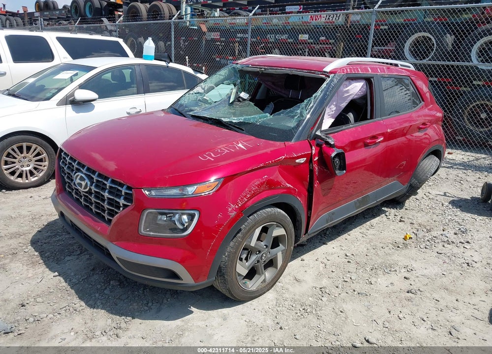 2022 HYUNDAI VENUE VIN: KMHRC8A30NU186656