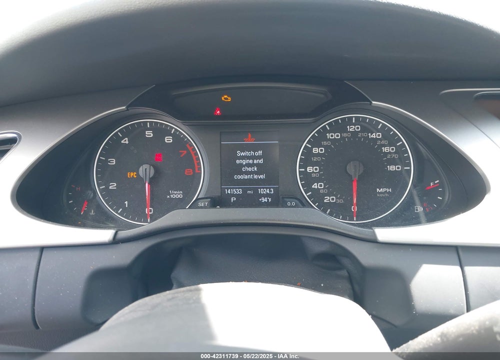 2010 AUDI A4 2.0T PREMIUM VIN: WAUEFAFL2AN011322