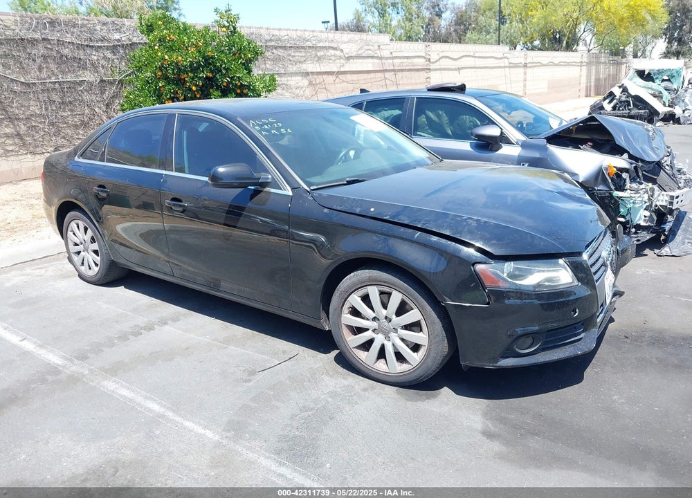 2010 AUDI A4 2.0T PREMIUM VIN: WAUEFAFL2AN011322
