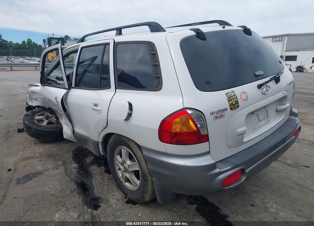 2002 HYUNDAI SANTA FE VIN: KM8SB12B22U306647