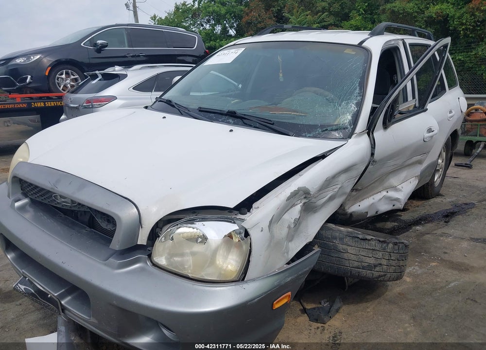 2002 HYUNDAI SANTA FE VIN: KM8SB12B22U306647