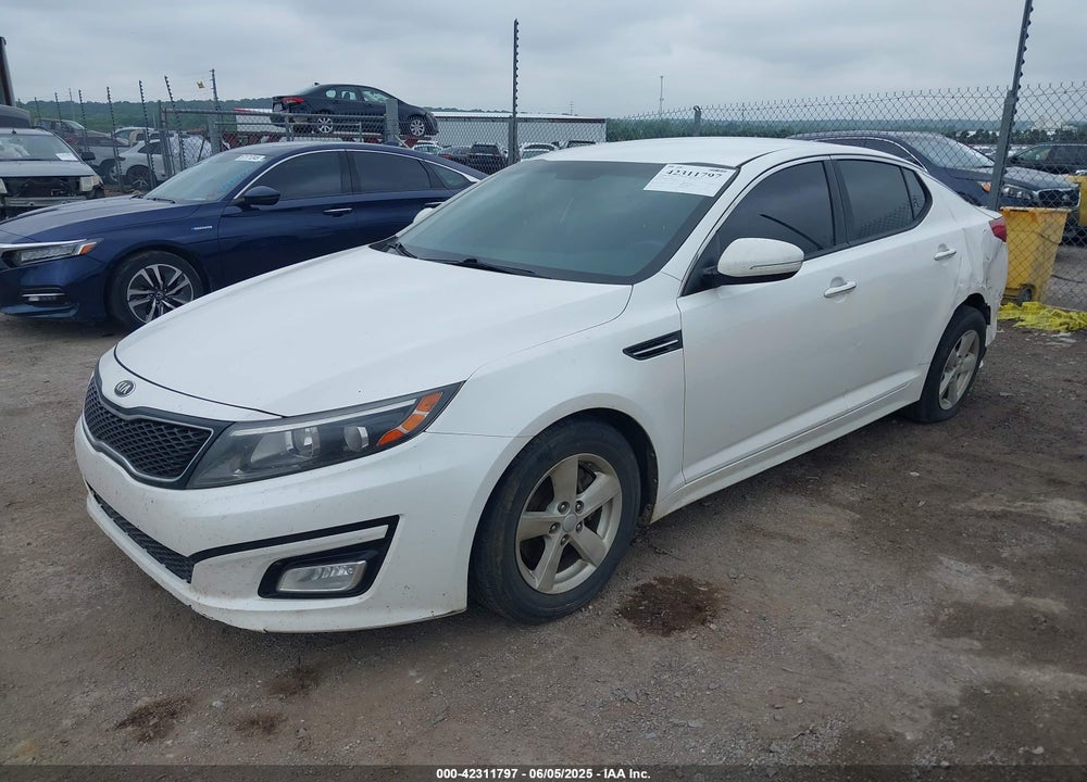 2015 KIA OPTIMA VIN: KNAGM4A7XF5645396