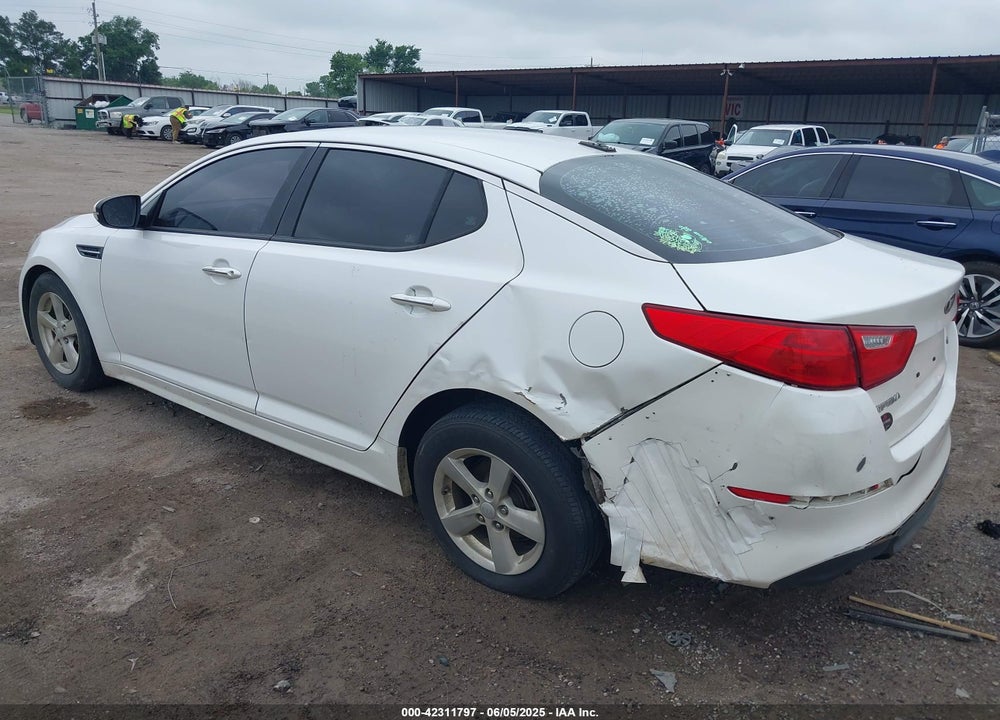 2015 KIA OPTIMA VIN: KNAGM4A7XF5645396