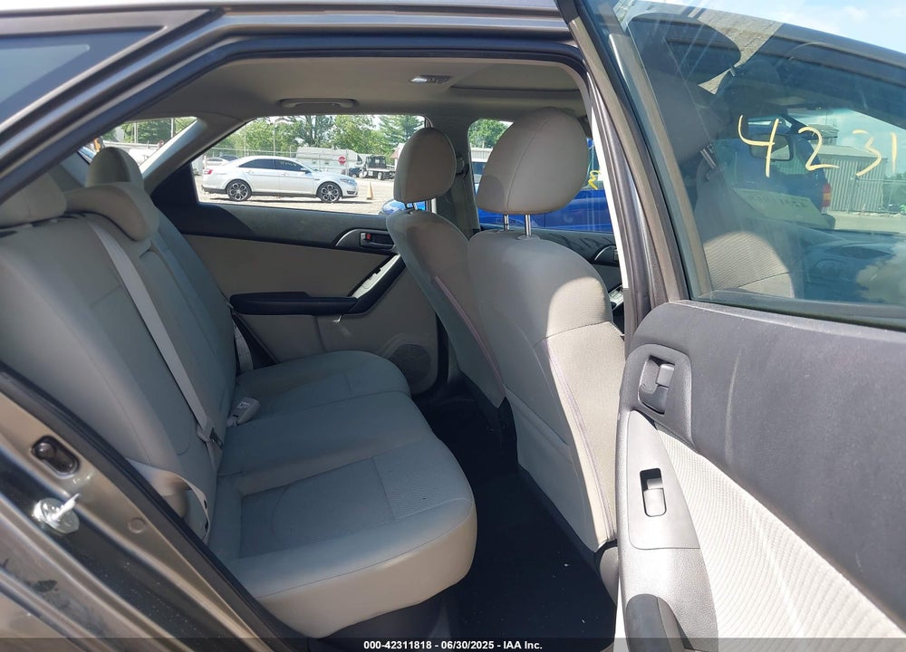 2011 KIA FORTE EX VIN: KNAFU5A20B5406584