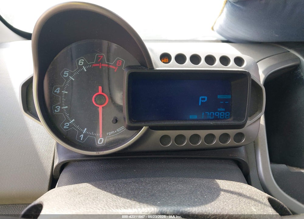 2013 CHEVROLET SONIC LT AUTO VIN: 1G1JC5SH0D4136566