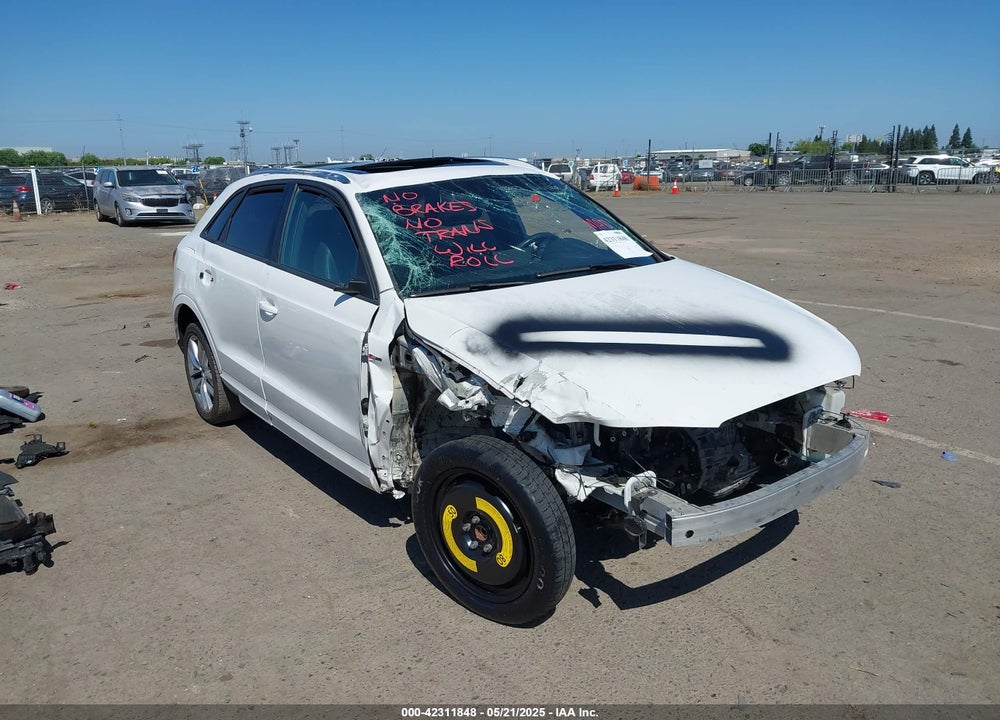 2018 AUDI Q3 PREMIUM VIN: WA1BCCFS0JR001134