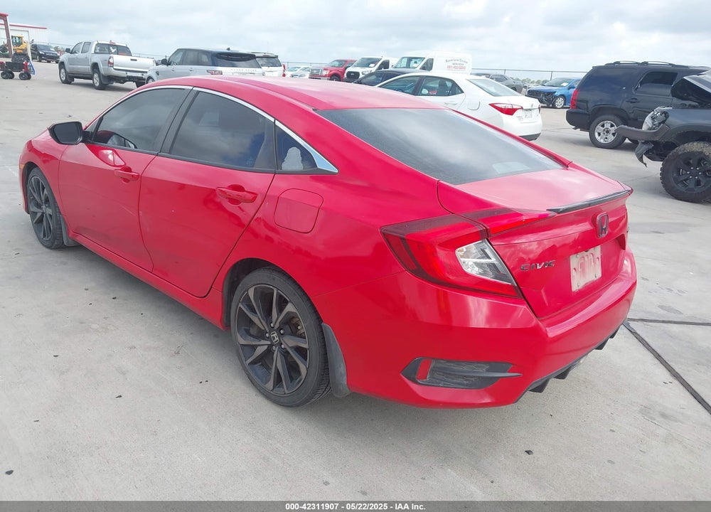 2021 HONDA CIVIC SPORT VIN: 2HGFC2F87MH539535