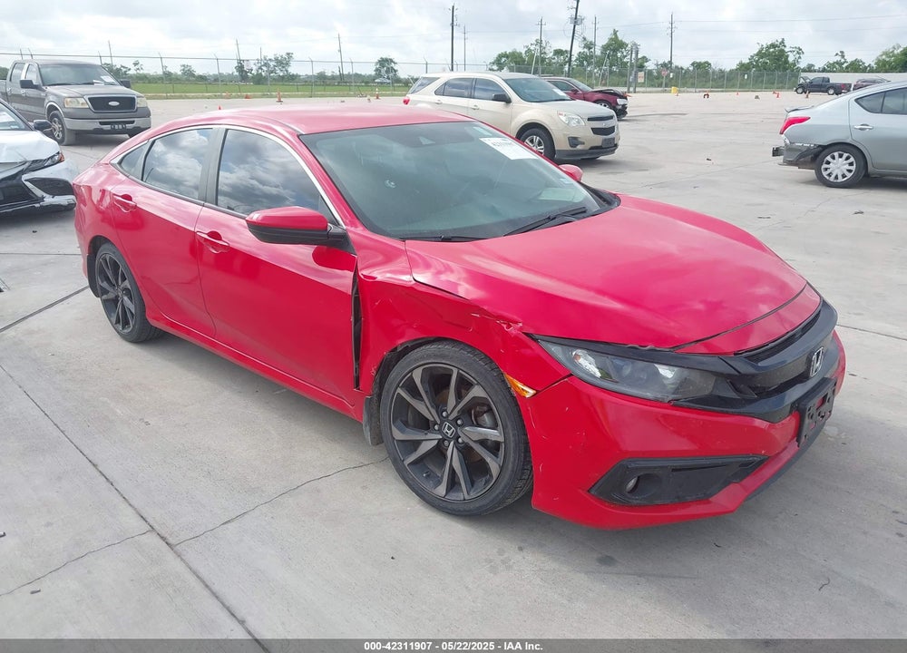2021 HONDA CIVIC SPORT VIN: 2HGFC2F87MH539535