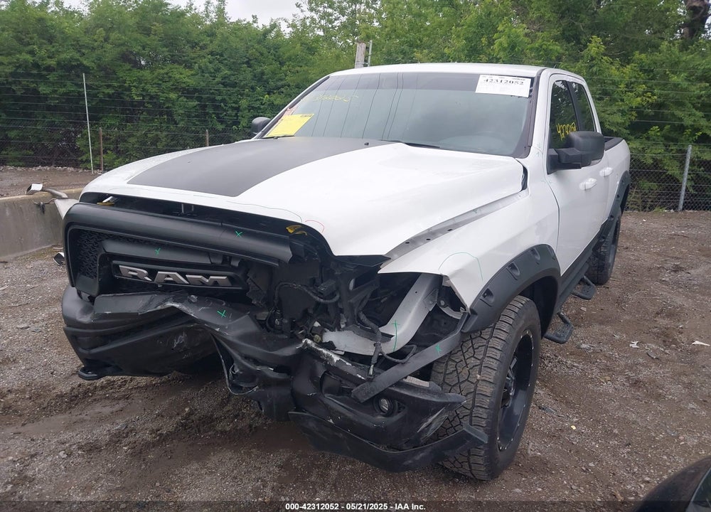 2019 RAM 1500 CLASSIC WARLOCK 4X4 6'4 BOX VIN: 1C6RR7GGXKS616991