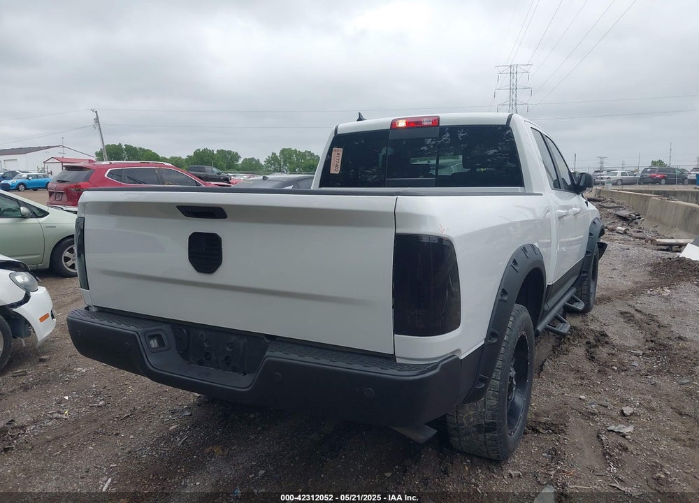 2019 RAM 1500 CLASSIC WARLOCK 4X4 6'4 BOX VIN: 1C6RR7GGXKS616991