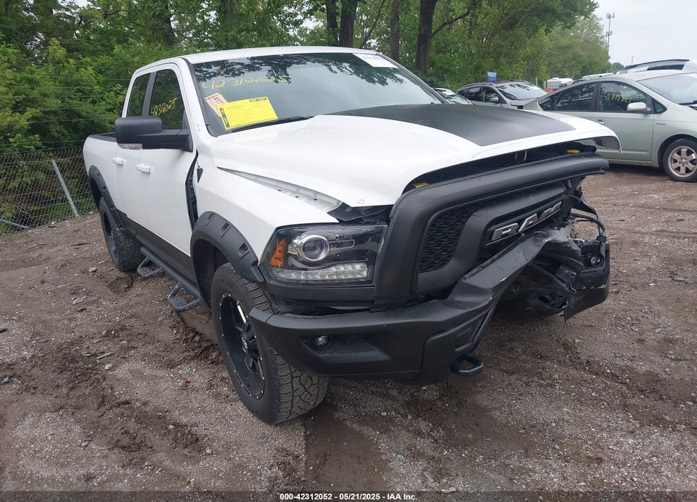2019 RAM 1500 CLASSIC WARLOCK 4X4 6'4 BOX VIN: 1C6RR7GGXKS616991