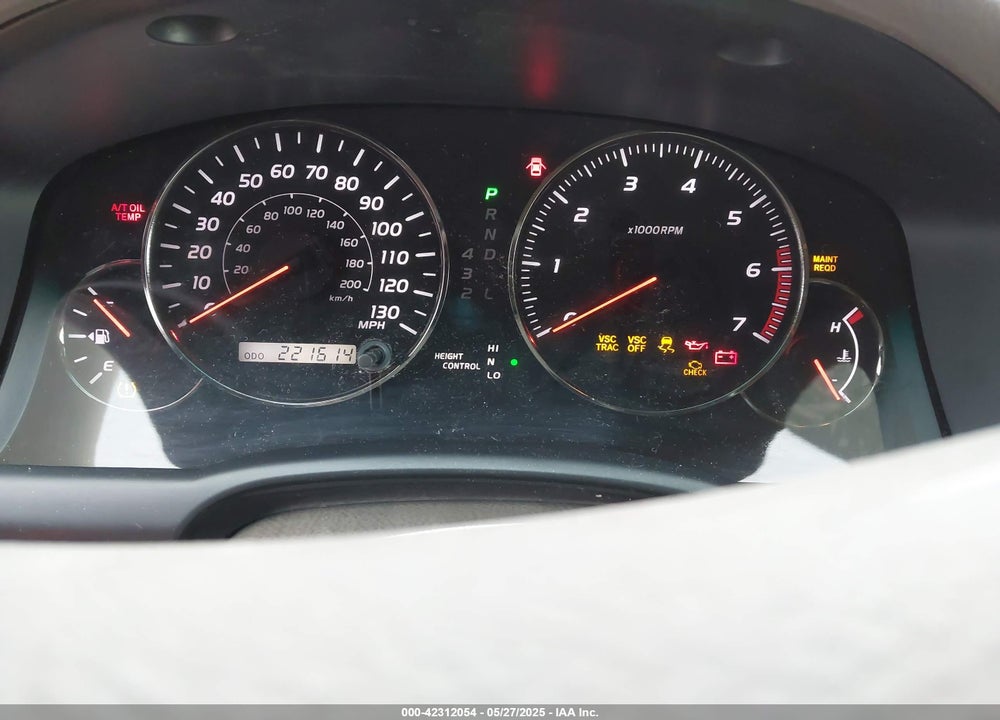 2008 LEXUS GX 470 VIN: JTJBT20X680170901