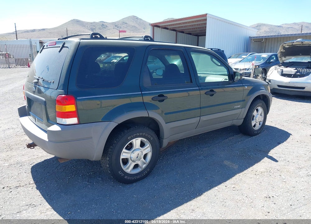 2001 FORD ESCAPE XLT VIN: 1FMYU04161KC37345