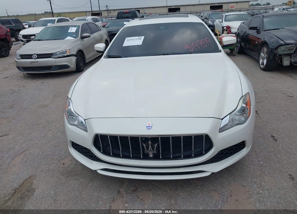2017 MASERATI QUATTROPORTE S GRANLUSSO VIN: ZAM56RPL5H1216548
