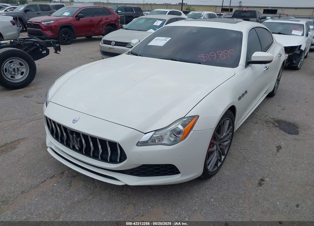 2017 MASERATI QUATTROPORTE S GRANLUSSO VIN: ZAM56RPL5H1216548
