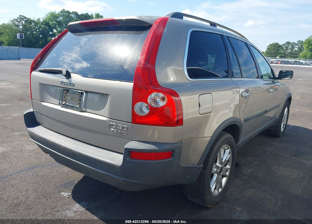 2003 VOLVO XC90 T6 VIN: YV1CM91H231017689