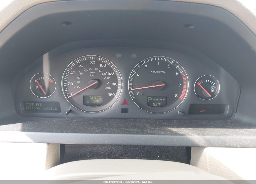 2003 VOLVO XC90 T6 VIN: YV1CM91H231017689