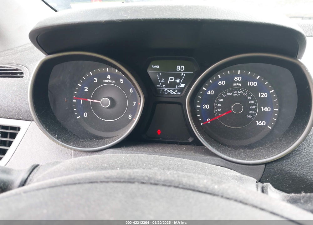 2014 HYUNDAI ELANTRA VIN: 5NPDH4AE2EH534848