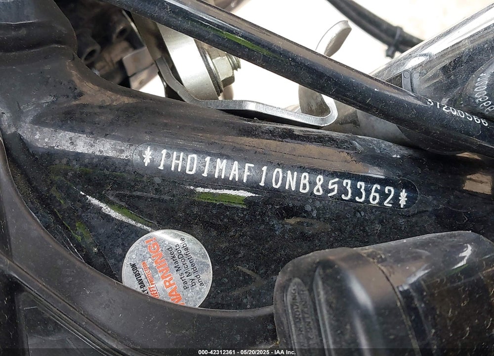 2022 HARLEY-DAVIDSON FLHTCUTG VIN: 1HD1MAF10NB853362