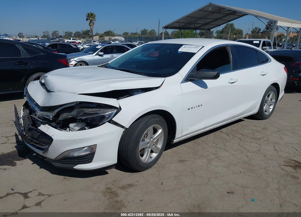2020 CHEVROLET MALIBU FWD LS VIN: 1G1ZB5ST2LF157626