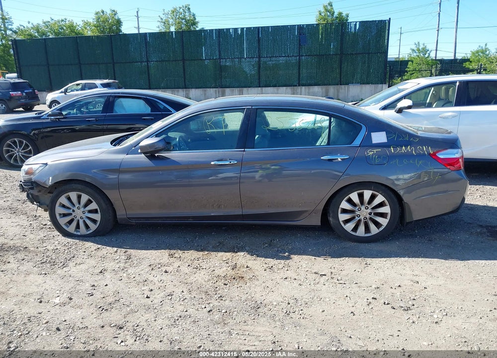 2013 HONDA ACCORD EX-L VIN: 1HGCR2F81DA074508