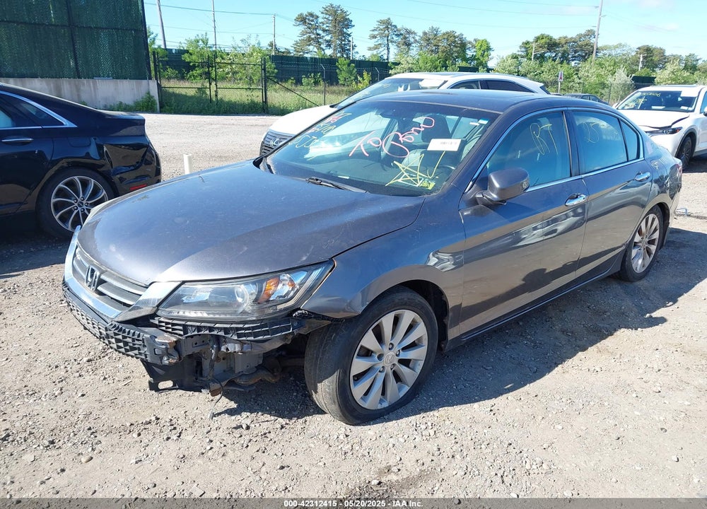 2013 HONDA ACCORD EX-L VIN: 1HGCR2F81DA074508