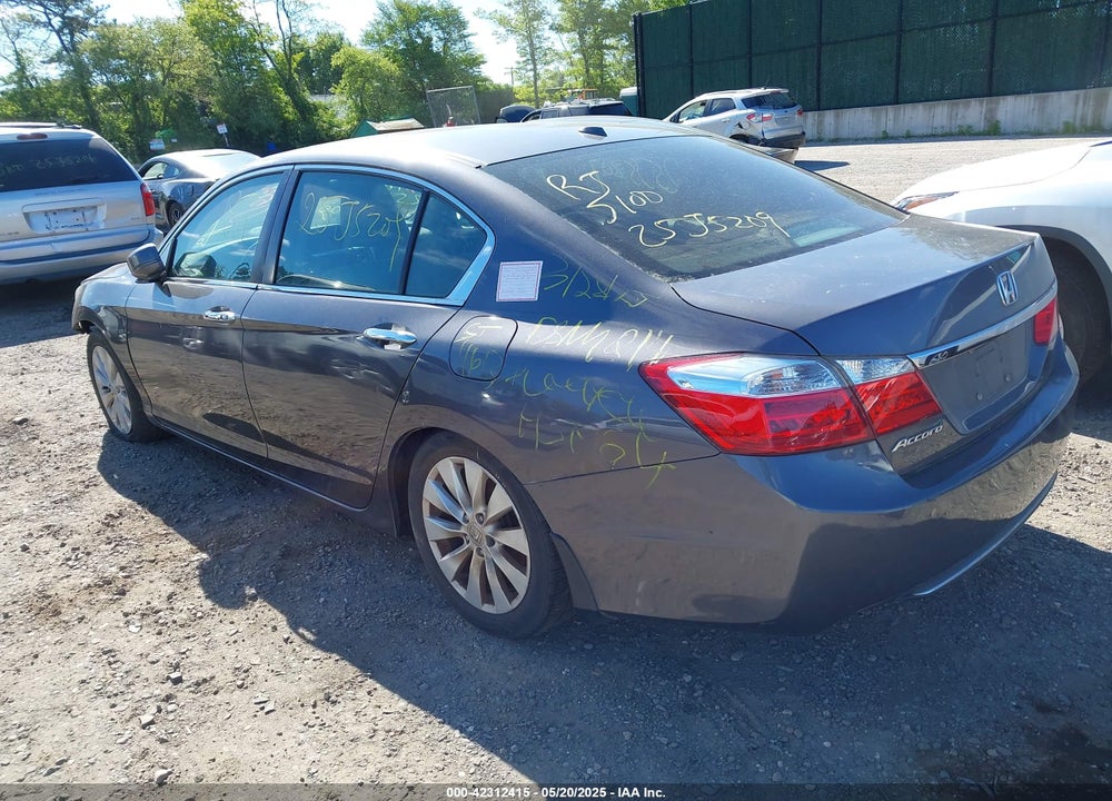 2013 HONDA ACCORD EX-L VIN: 1HGCR2F81DA074508