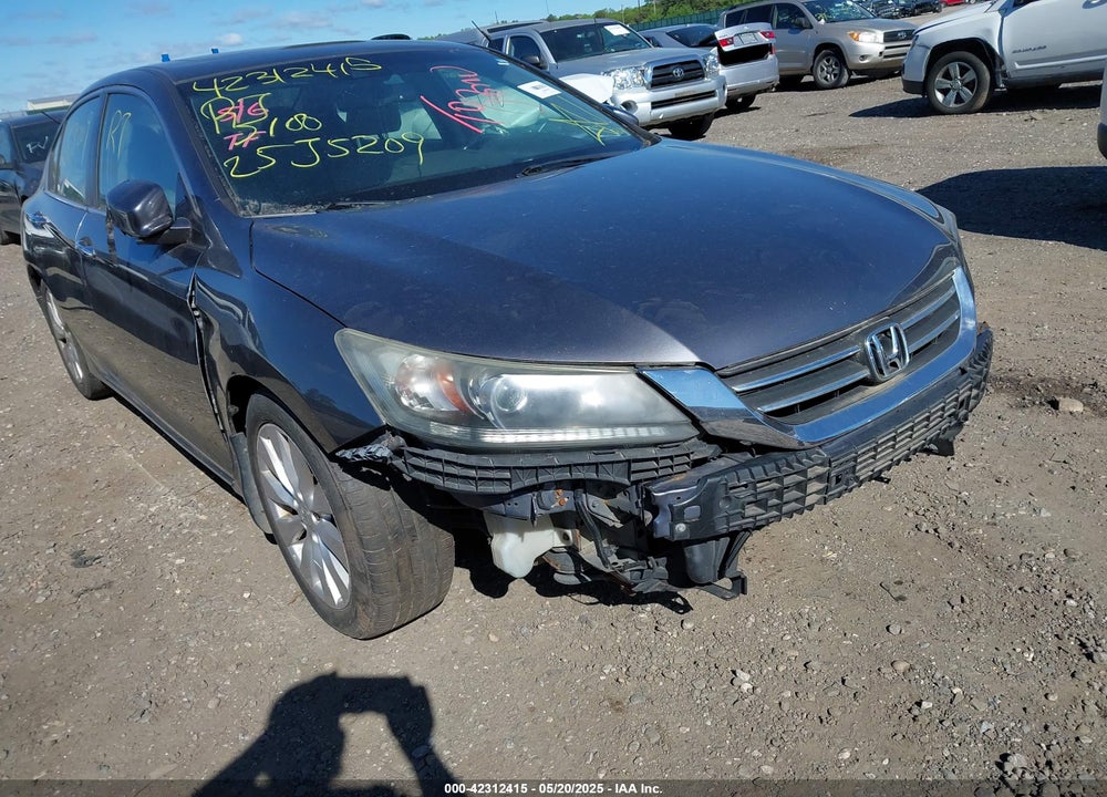 2013 HONDA ACCORD EX-L VIN: 1HGCR2F81DA074508