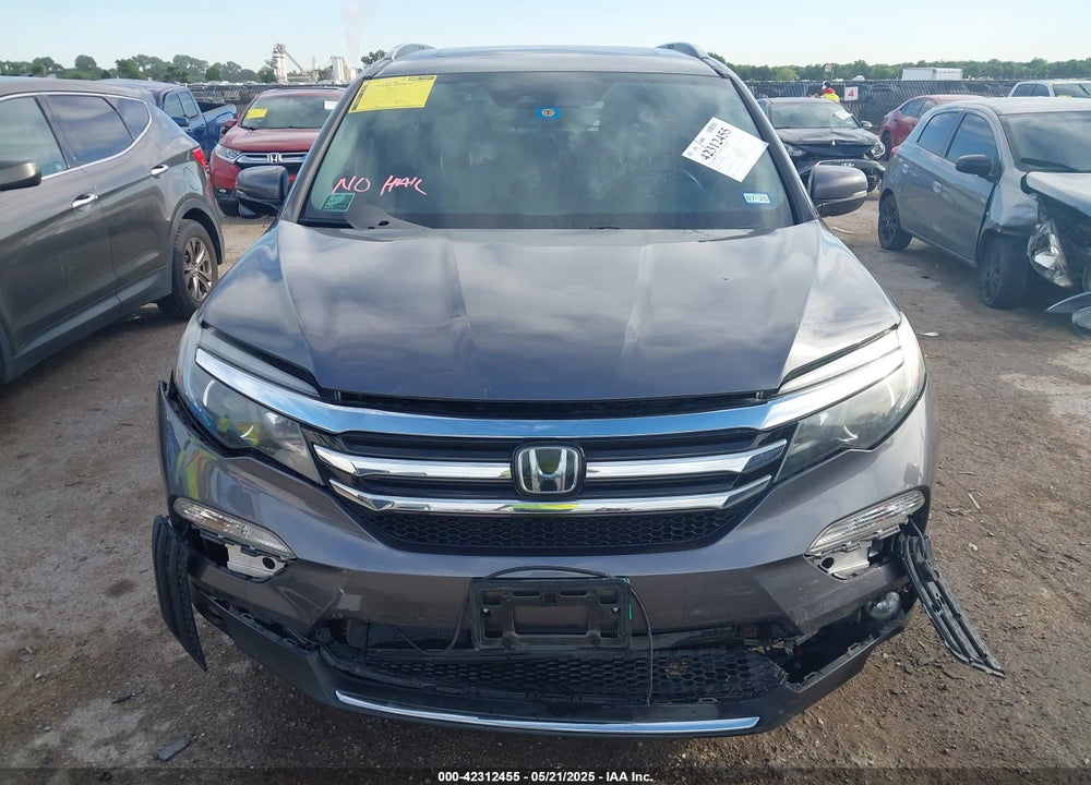 2016 HONDA PILOT VIN: 5FNYF6H99GB030682