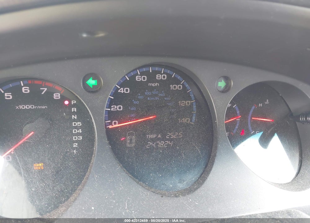 2005 ACURA MDX VIN: 2HNYD18205H512504