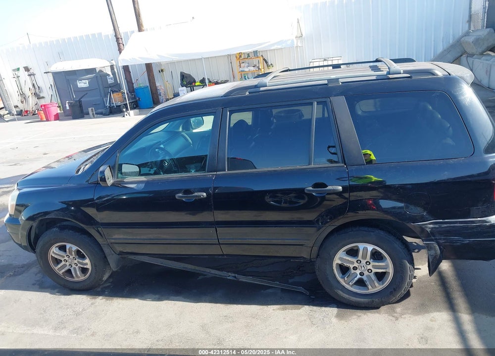 2005 HONDA PILOT EX-L VIN: 2HKYF18575H529608
