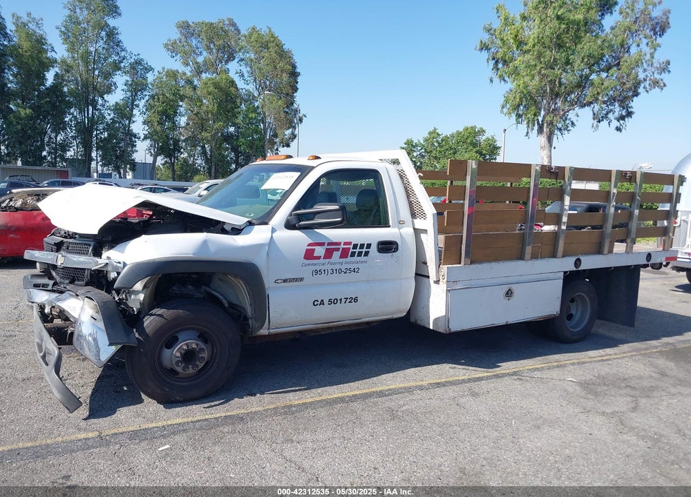 2001 CHEVROLET SILVERADO 3500 CHASSIS VIN: 1GBJC34UX1F111443