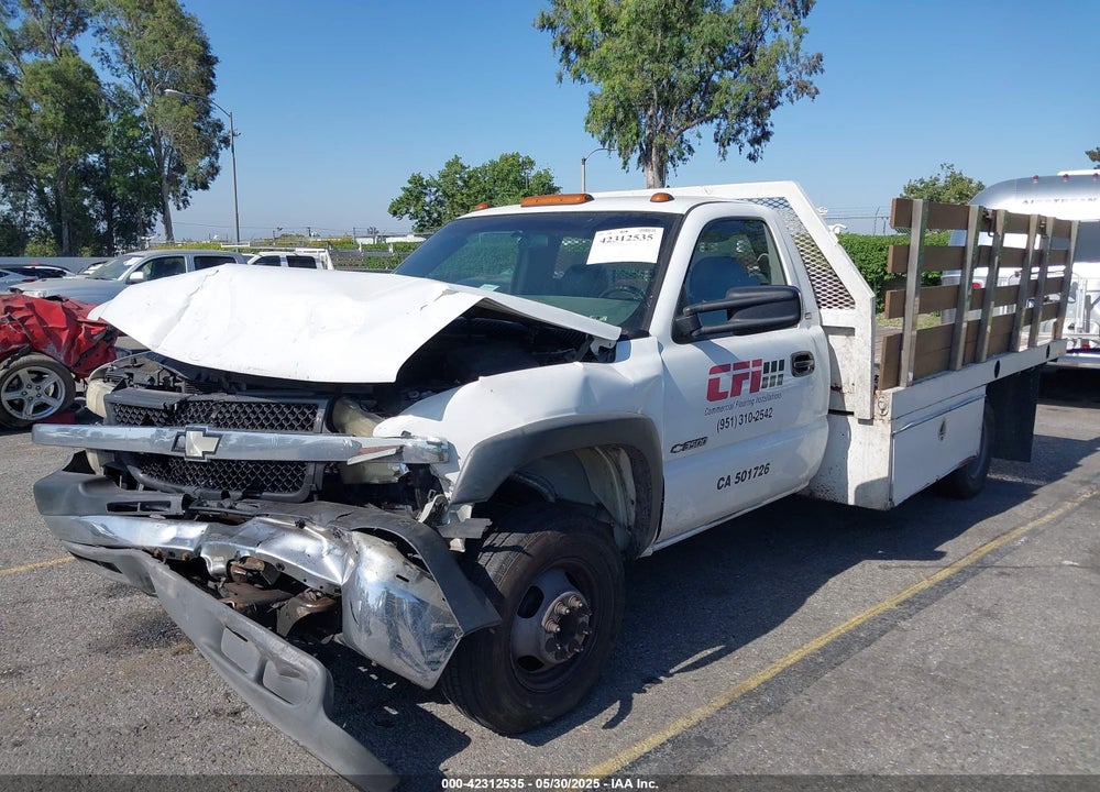 2001 CHEVROLET SILVERADO 3500 CHASSIS VIN: 1GBJC34UX1F111443