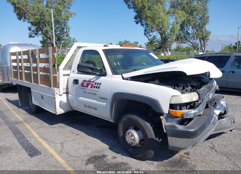 2001 CHEVROLET SILVERADO 3500 CHASSIS VIN: 1GBJC34UX1F111443