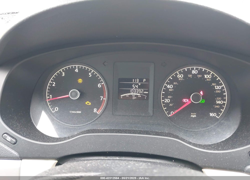 2011 VOLKSWAGEN JETTA VIN: 3VWLZ7AJ2BM102447