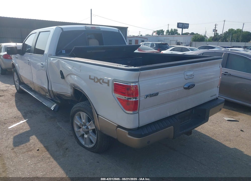 2012 FORD F-150 LARIAT VIN: 1FTFW1EF1CFA70250
