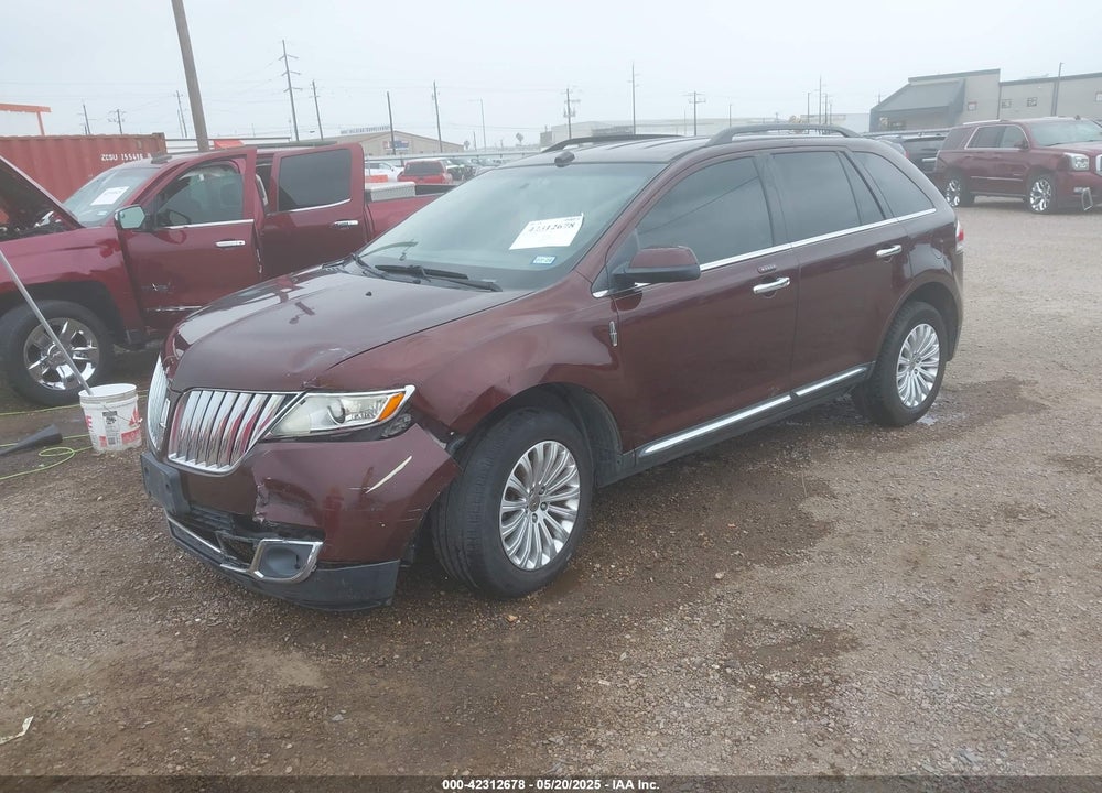 2012 LINCOLN MKX VIN: 2LMDJ6JK8CBL08425