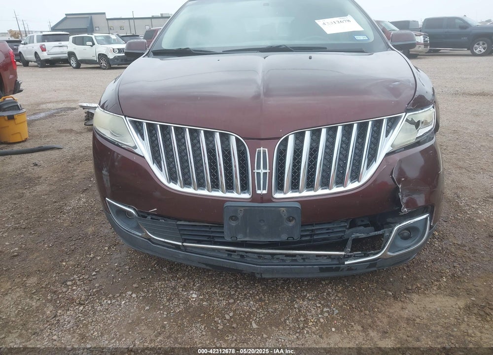 2012 LINCOLN MKX VIN: 2LMDJ6JK8CBL08425