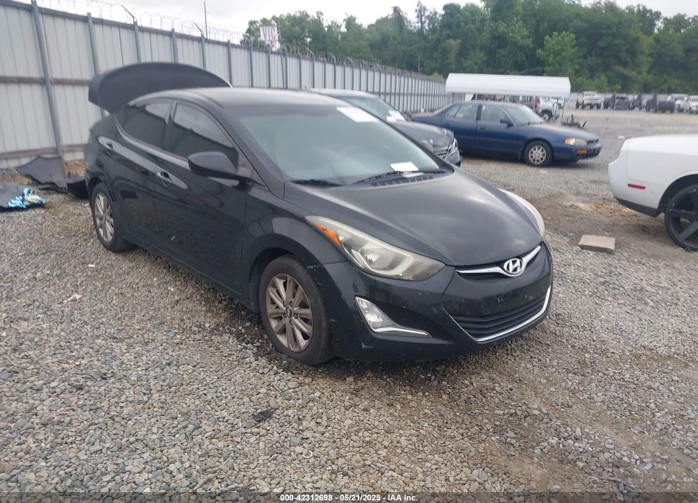 2015 HYUNDAI ELANTRA SE VIN: KMHDH4AE3FU225151