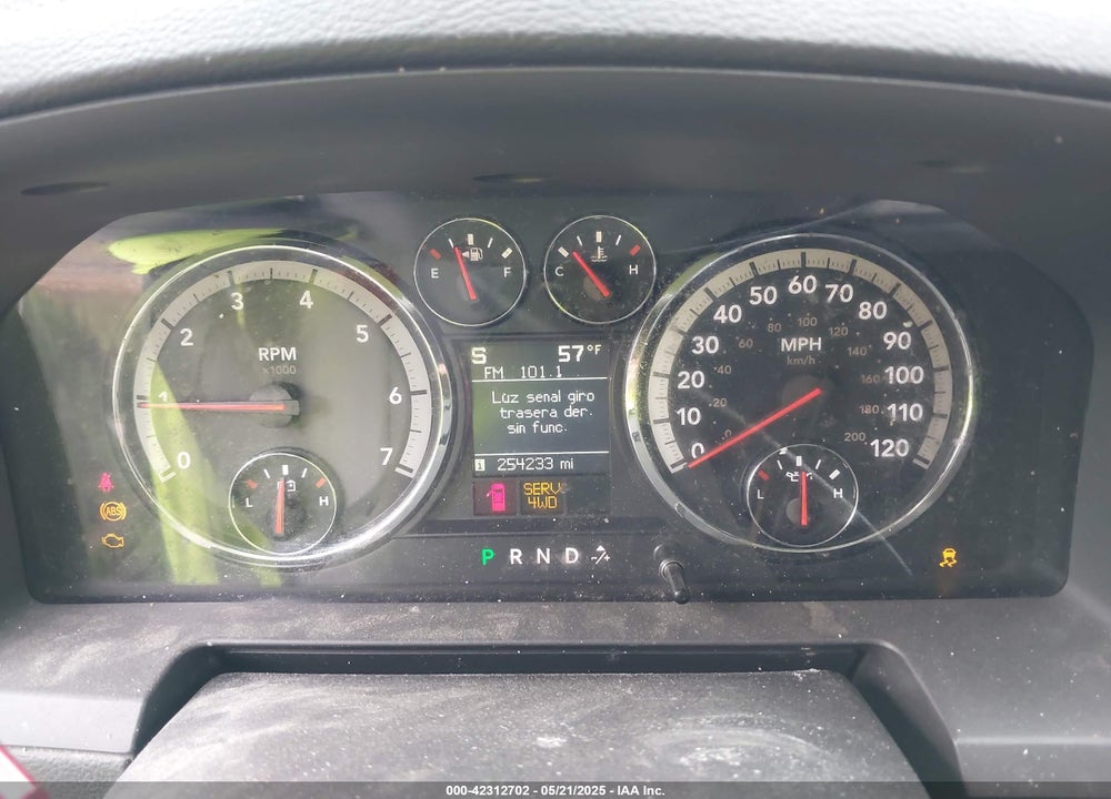 2009 DODGE RAM 1500 VIN: 1D3HV13T69S799484