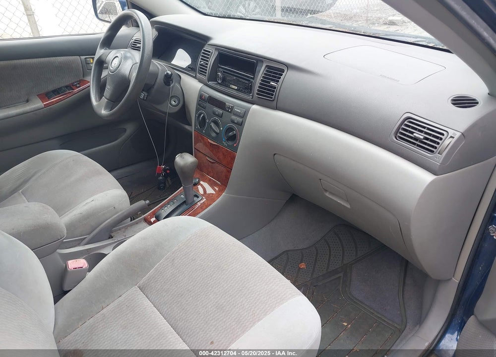 2007 TOYOTA COROLLA CE/LE/S VIN: 2T1BR32E17C828308