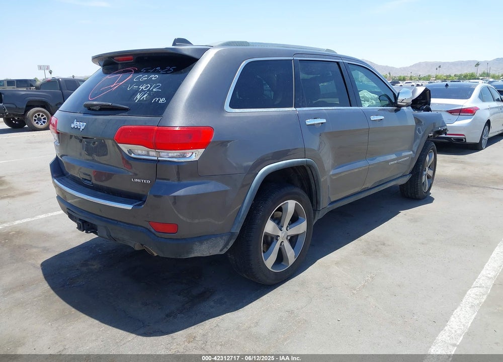 2015 JEEP GRAND CHEROKEE VIN: 1C4RJEBGXFC714012